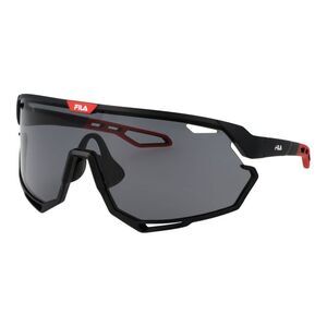 Fila Black Plastic Men's Sunglasses